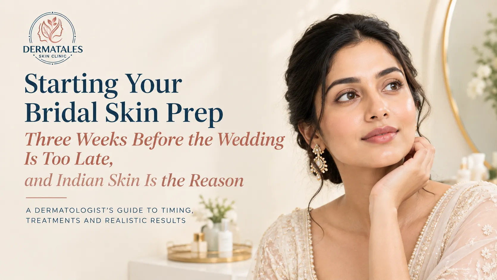 Starting Your Bridal Skin Prep Three Weeks Before the Wedding Is Too Late - DermaTales Skin Clinic
