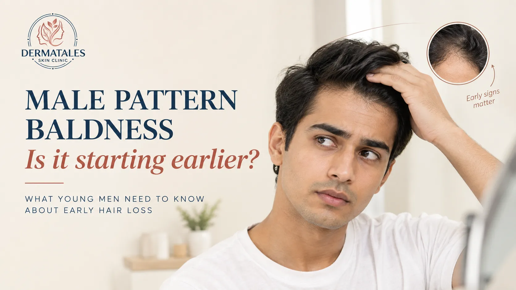 Male Pattern Baldness Explained by DermaTales