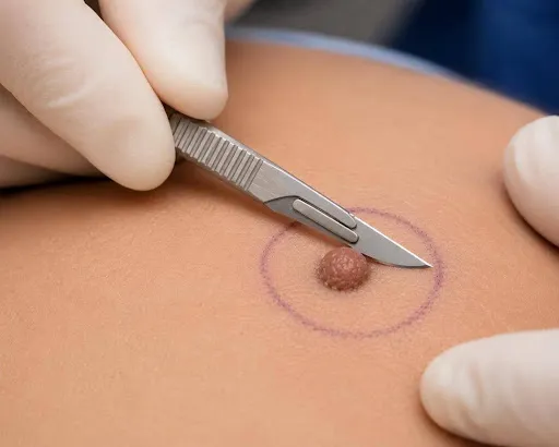 Shave Mole Removal