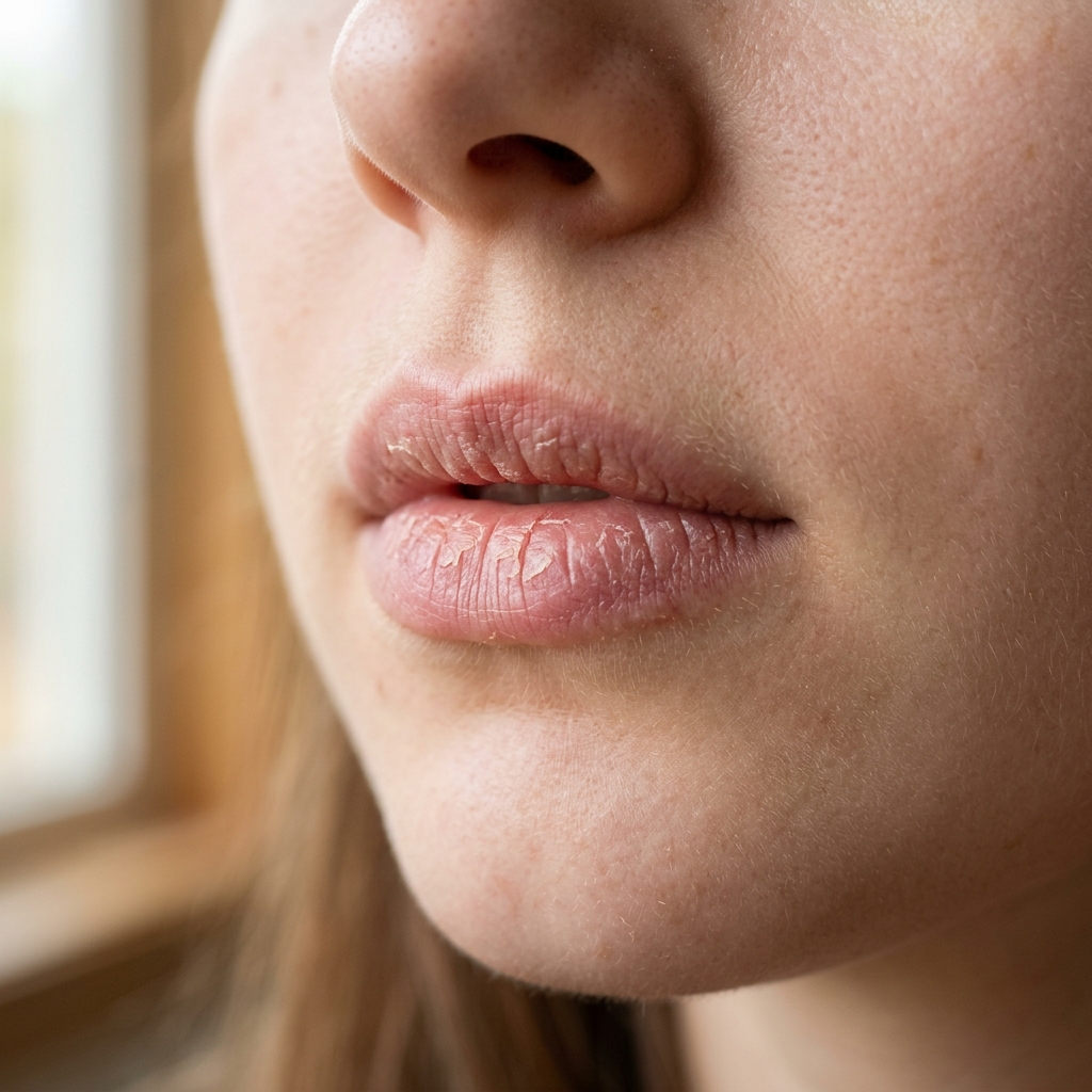 Lip Licking & Friction